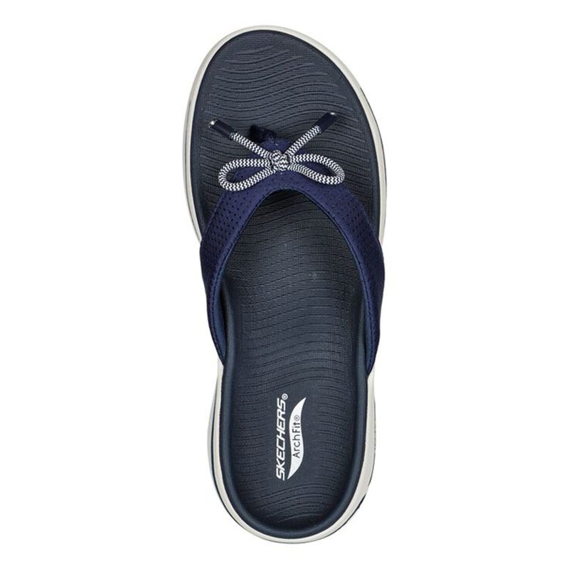 140268 NVY Womens Skechers On The Go Navy 3