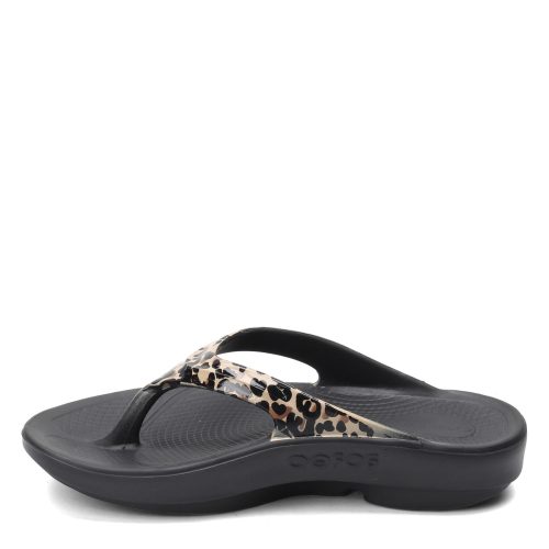 1403 Leopard Womens Oofos O Olala Sandal Leopard 3