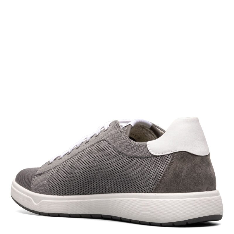 14354 020 Mens Florsheim Heist Knit Lace To Toe Sneaker Gray 4