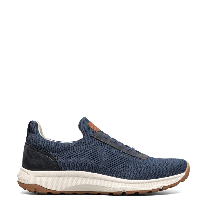 14422 410 Navy Knit Nubuck 1