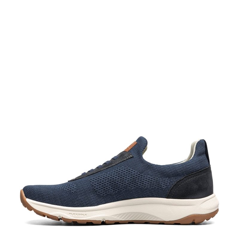 14422 410 Navy Knit Nubuck 3