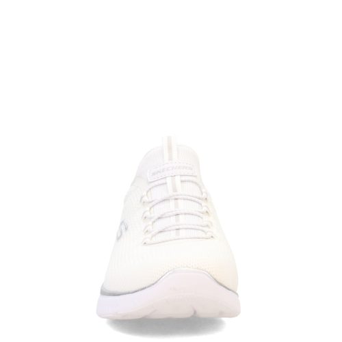 149206 WSL Womens Skechers Womens Active White Silver 2