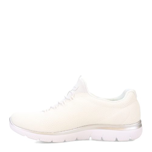 149206 WSL Womens Skechers Womens Active White Silver 3