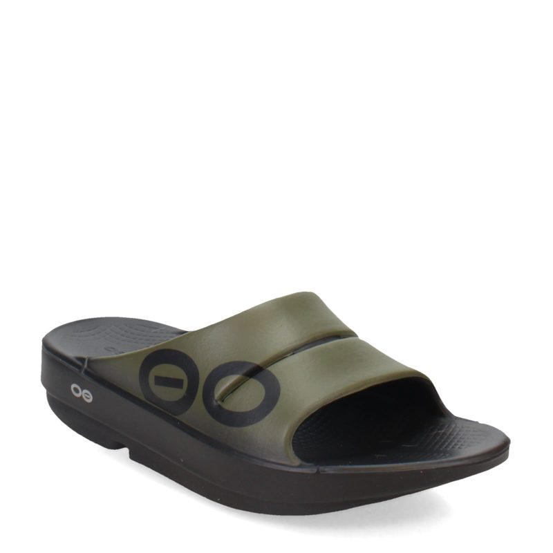 1500 TACTGREEN Womens Oofos Ooahh Slide Sandal Green acaf9c45 dffb 42f1 88e1 b8a5111eec3b