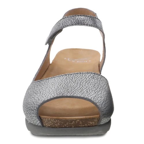 1511 979400 Womens Dansko Marcy Sandal Pewter 2