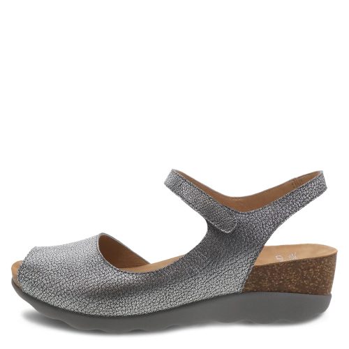 1511 979400 Womens Dansko Marcy Sandal Pewter 3