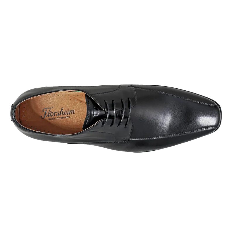 15154 005 Mens Florsheim Postino Bike Toe Oxford Black 5