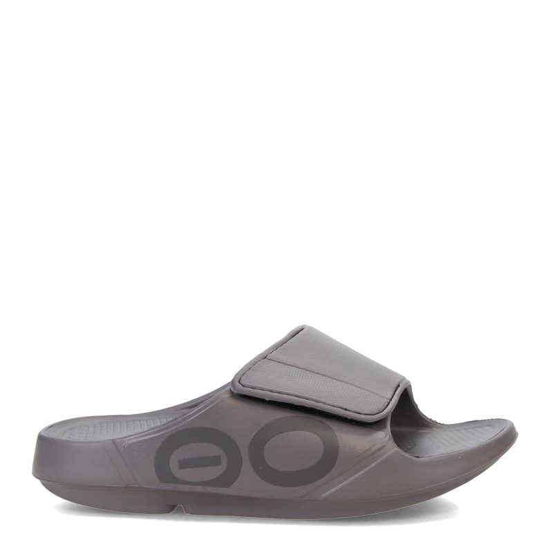 1550 SLATE Womens Oofos Ooahh Sport Slide Slate 1