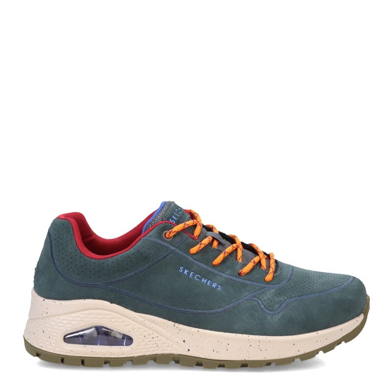 155218 NVY Womens Skechers Uno Rugged Earthy Vibes Sneaker Navy 1