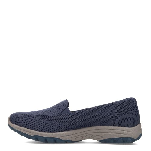 158380 Nvy Womens Skechers Reggae Fest 20 Sweet Poise Slip On Navy 3