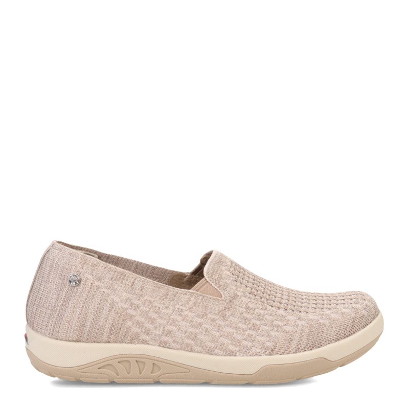 158486 TPE Womens Skechers Womens Usa Taupe 1