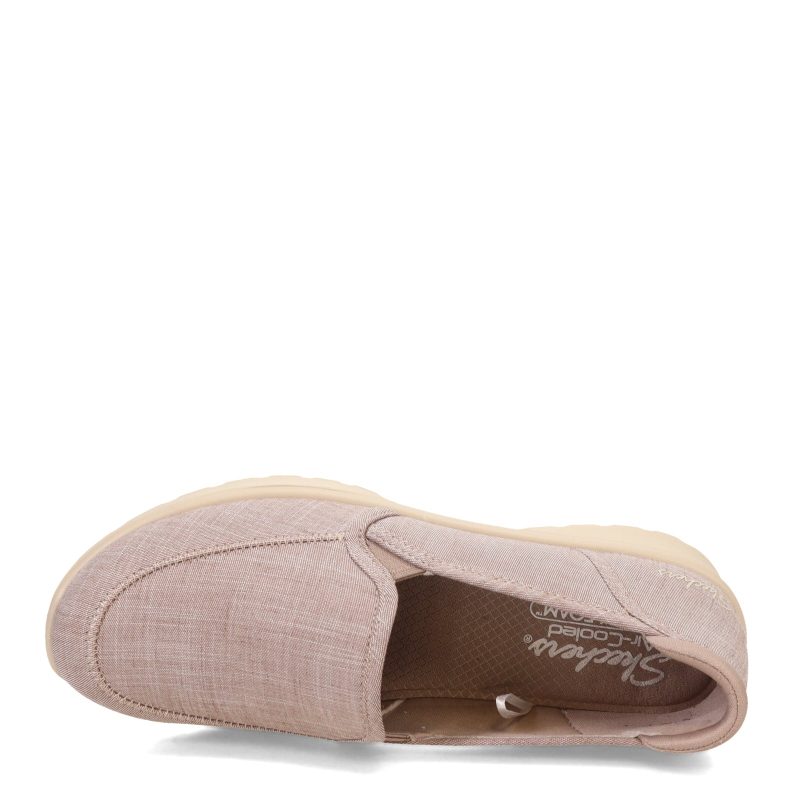 158900 TPE Womens Skechers Lovely Vibe Slip On Taupe 5