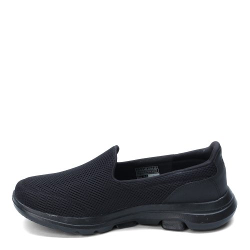 15901 W Bbk Womens Skechers Performance G Owalk 5 Slip On Wide Width Black 3