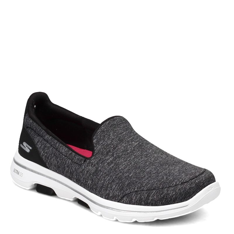 15903 Bkw Womens Skechers G Owalk 5 Honor Slip On Black White e6d236a7 caac 43d4 9f65 8467afa64cb7