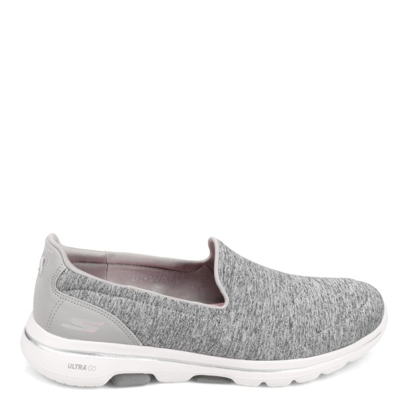 15903 Gry Womens Skechers G Owalk 5 Honor Slip On Grey 1 063876fd ad6f 4c09 9360 53964208f792