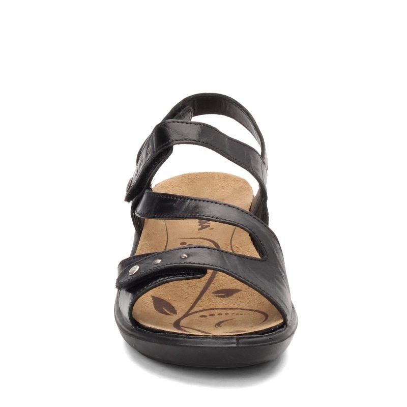 16070 24100 Womens Romika Ibiza 70 Sandal Black 2