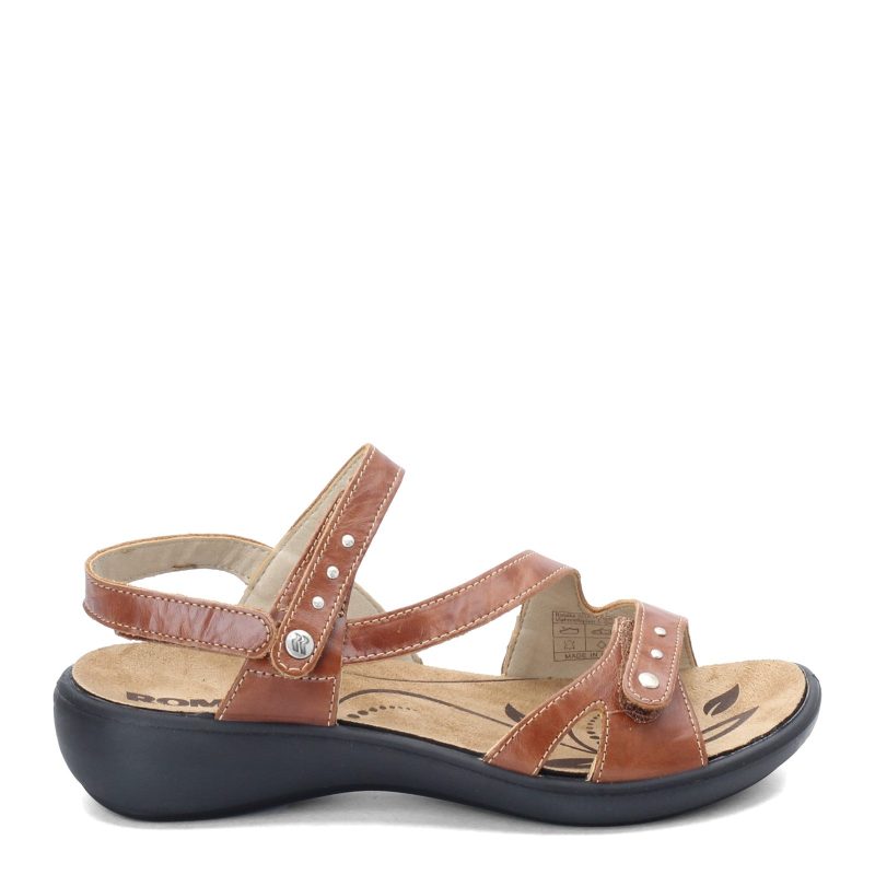 16070 24320 Womens Romika Ibiza 70 Sandal Brandy 1