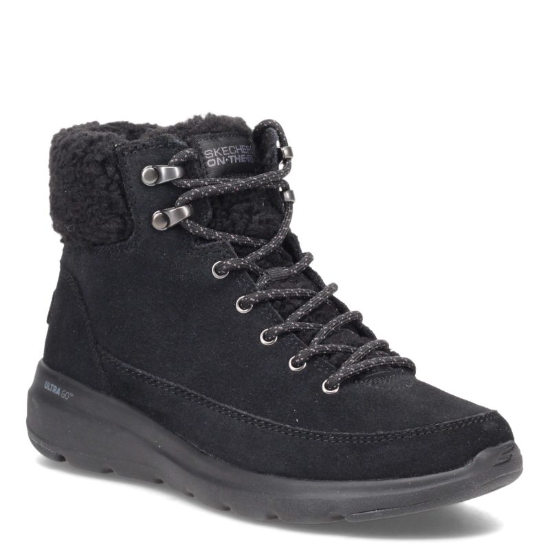 16677 Bbk Womens Skechers On The Go Glacial Woodlands Boot Black 03d112b4 d2df 429a aa67 228ce085beba