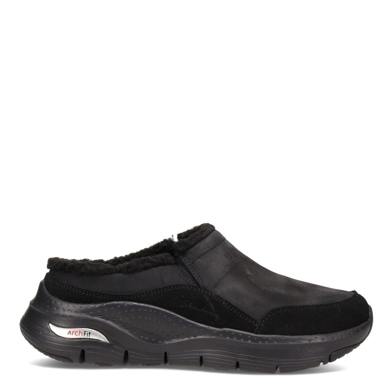 167202 Bbk Womens Skechers Arch Fit Quick Escape Clog Black 1 58849507 4e2d 48a5 b366 c1cb49749ca8