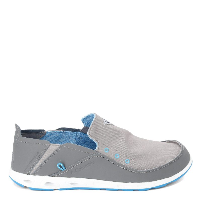 1673142 029 Mens Columbia Bahama Vent Pfg Slip On Boat Shoe Wide Width Grey Blue 1 969c366e a694 49d0 b3b8 f06fa6bf2451