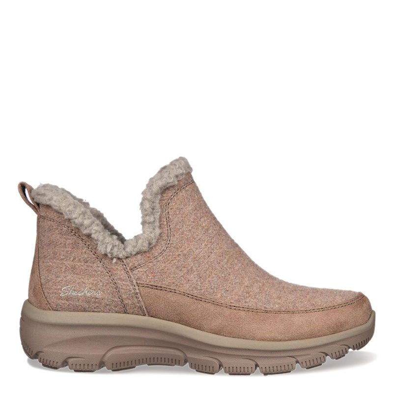 167400 DKTP Womens Skechers Modern Comfort Winter Taupe 1