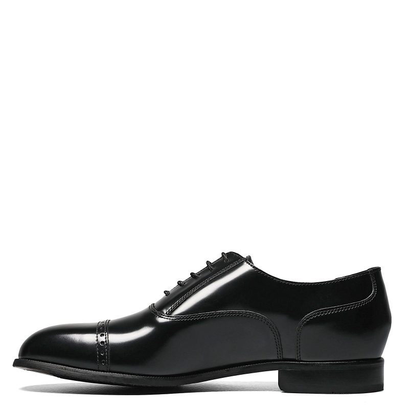 17067 01 Mens Florsheim Lexington Cap Toe Oxford Black 3