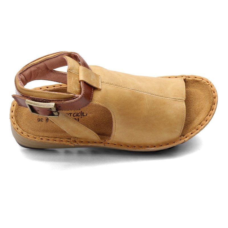 17115 Sia Womens Naot Verbena Sandal Brown 5