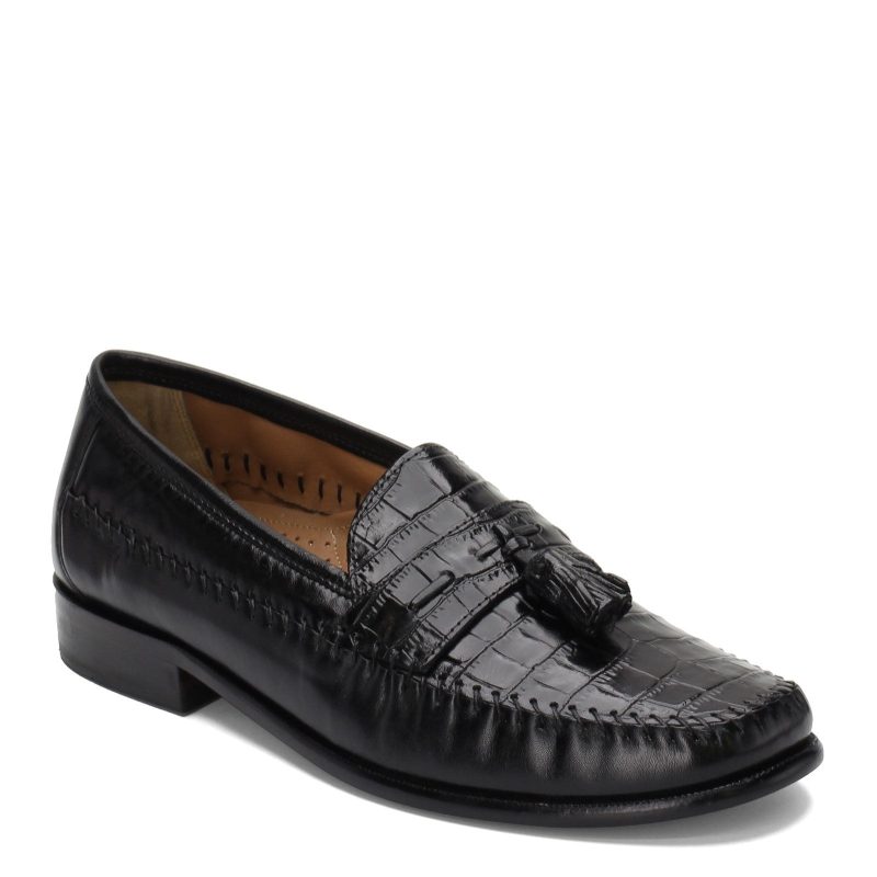 18469 01 Mens Florsheim Pisa Tassel Loafer Black