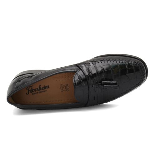 18469 01 Mens Florsheim Pisa Tassel Loafer Black 5