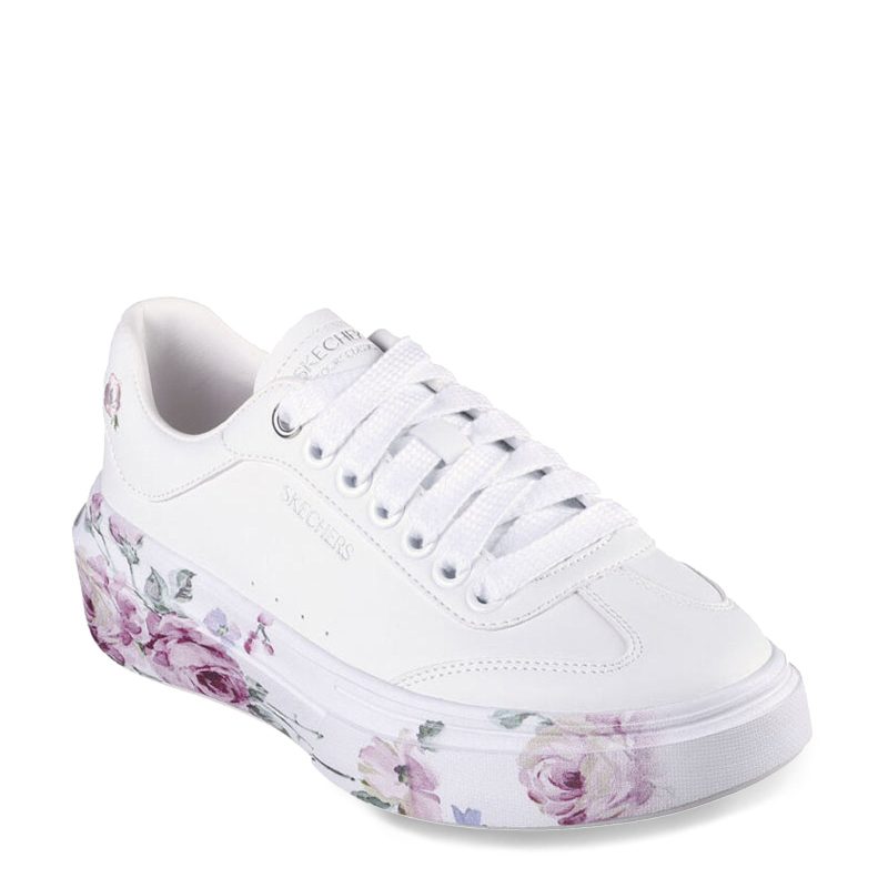 185062 WHT White Floral