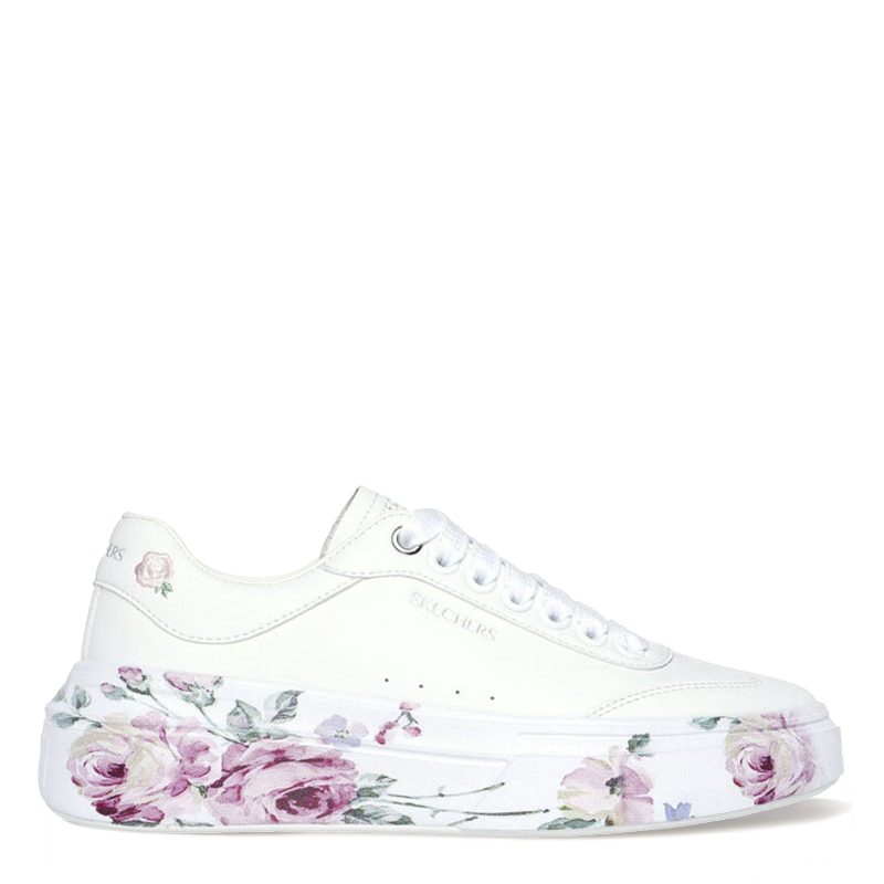 185062 WHT White Floral 1