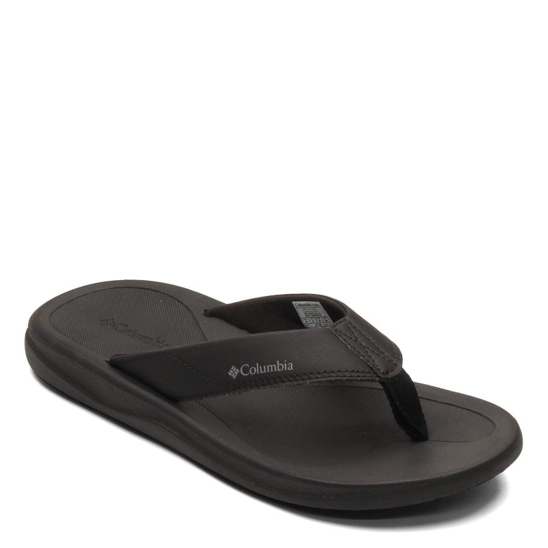 1897731 010 Mens Columbia Flip Sandal Black