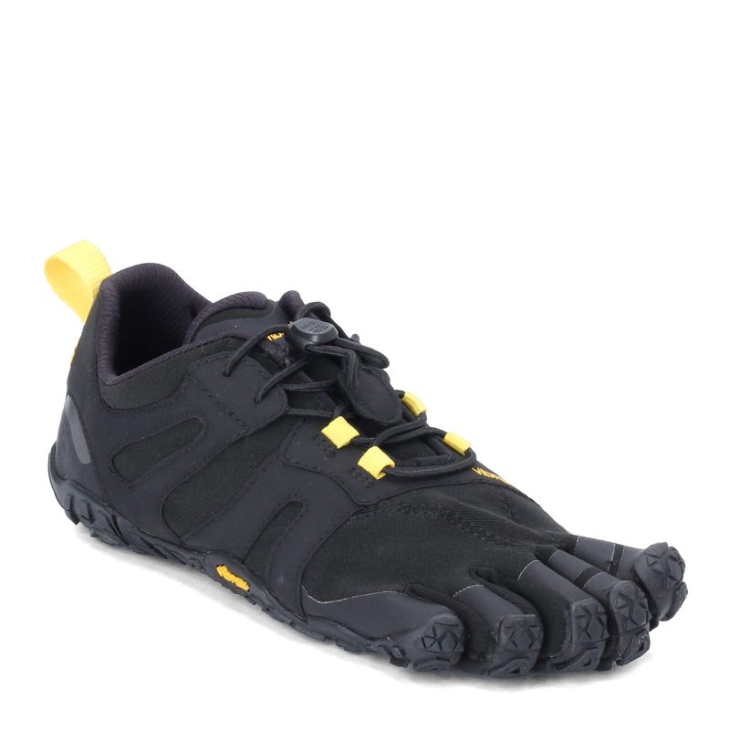 19 W7601 Womens Vibram Five Fingers V Trail 20 Running Shoe Black Yellow 3ea7079d 82dd 4437 bf08 5ee63ff547e7