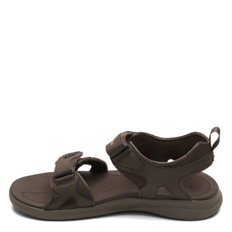 1907061 231 Mens Columbia 2 Strap Sandal Cordovan 3