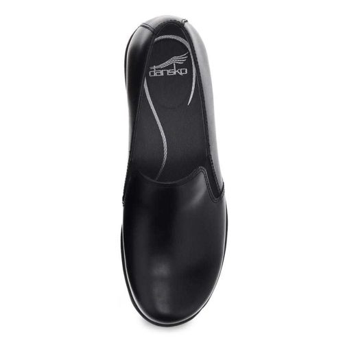 1956 020202 Womens Dansko Nora Clog Black Leather 5