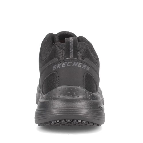 200025 Blk Mens Skechers Arch Fit Sr Axtell Work Shoe Black 4