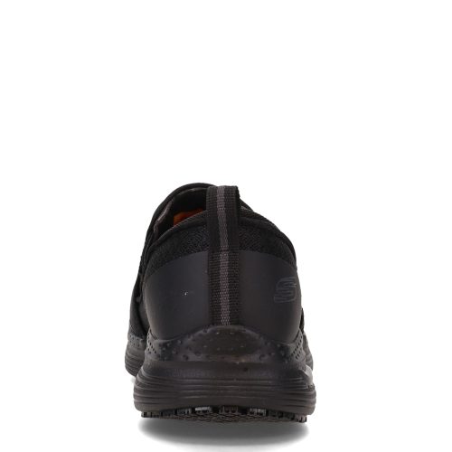 200026W BLK Mens Skechers Arch Fit Sr Tineid Work Shoe Wide Width Black 4