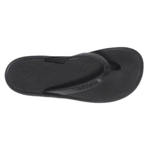 20198 4040 Womens Olu Kai Kulapa Kai Sandal Black 5