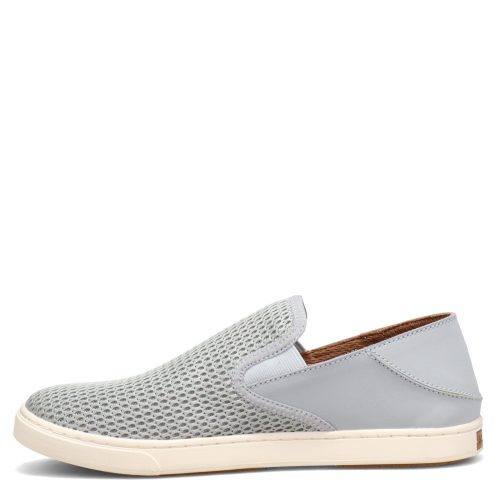 20271 Pgpg Womens Olu Kai Pehuea Slip On Gray 3