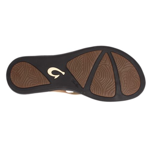 20290 Fm48 Womens Olu Kai Hoopio Thong Sandal Brown 6