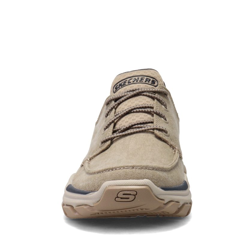 204329 Tpe Mens Skechers Relaxed Fit Respected Loleto Shoe Taupe 2 d6a26233 b6f4 4a2d 9d68 54d7bfd6cd57