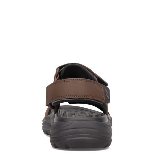 204349 Brn Mens Skechers Arch Fit Motley Sd Kontra Sandal Brown 4