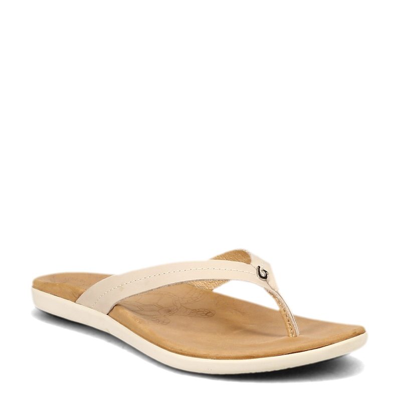 20436 20 Gs Womens Olu Kai Honu Sandal Beige