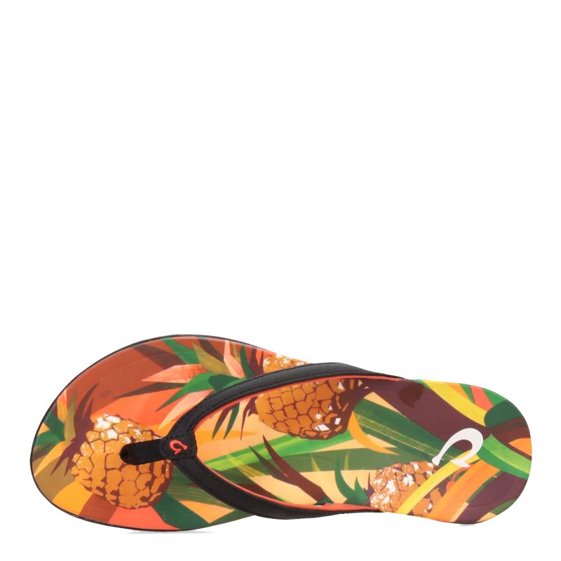 20437 40PZ Womens Olukai Black Pineapple 5