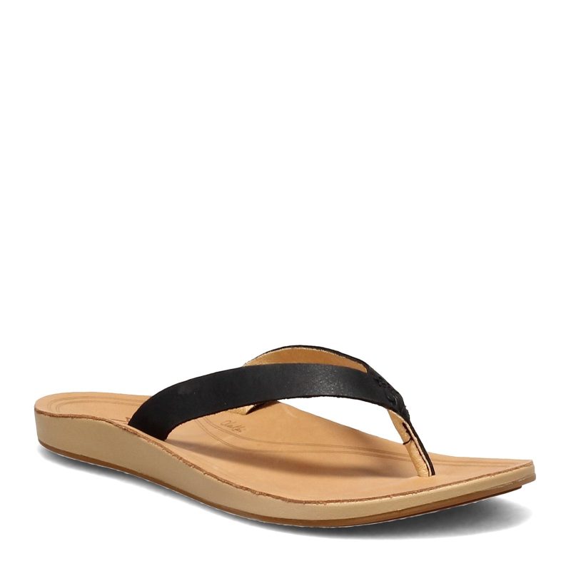 20440 40 Gs Womens Olu Kai Nonohe Sandal Black