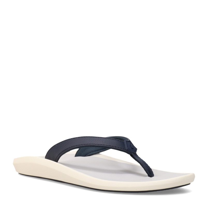 20443 DEDW Womens Olu Kai Pioe Sandal Blue caea39d6 6a94 4d92 a0d3 0aef7cd2eaa4