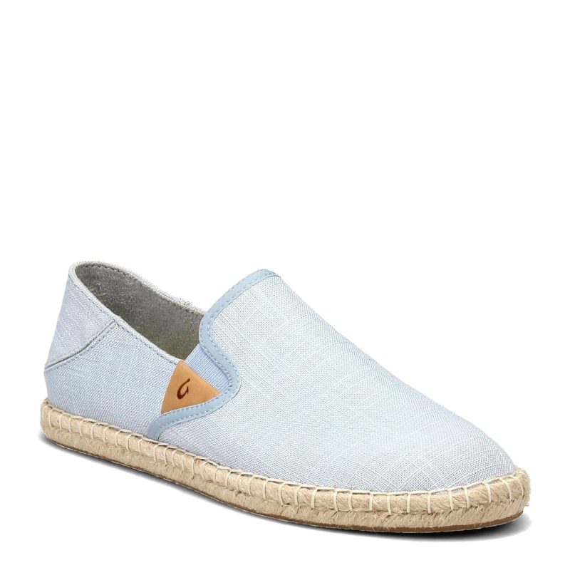 20449 Nbnb Womens Olu Kai Kaula Paa Kapa Slip On Blue