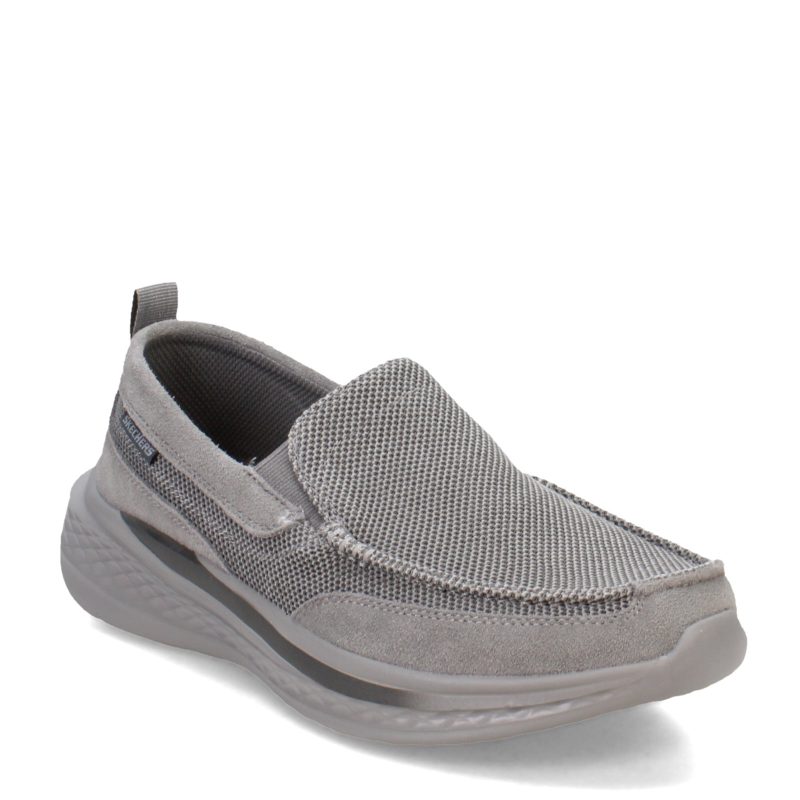 205102 GRY Gray Suede Mesh