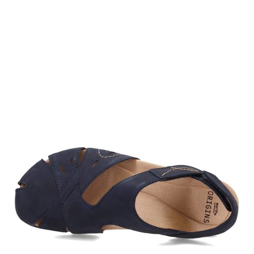 207726W 403 Womens Earth Origins Birdine Slip On Blueberry 5