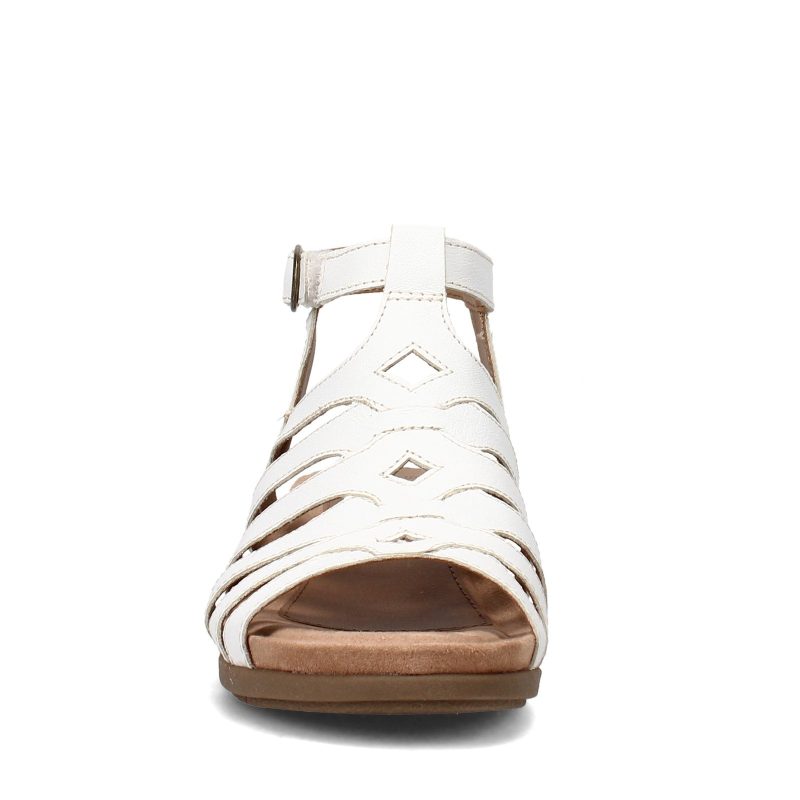 207770 W 100 Womens Earth Origins Pippa Sandal White 2